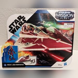 Star Wars Mission Fleet Ahsoka Tano Delta-7 Jedi Starfighter
